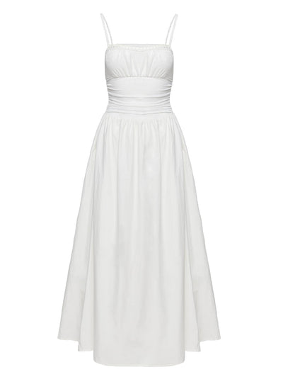 Naria Maxi Dress White Curve